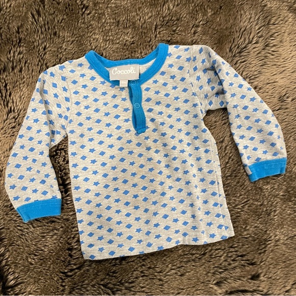 🌙 Coccoli - Blue and Grey pajama set - Picture 3 of 3